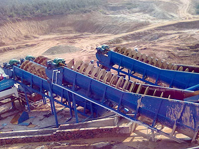 螺旋洗砂機的產品圖片